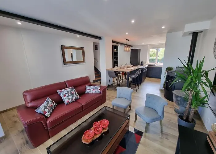 La Taniere De La Baie - Maison 6-8 Pers Дом отдыха *